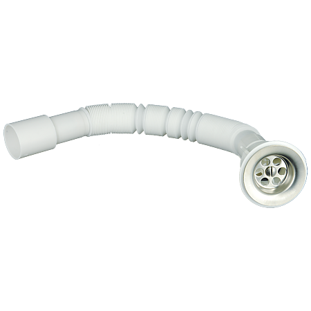 Sifon flexibil cu ventil Crimel, polipropilena, 5/4", Ø 32/40 mm