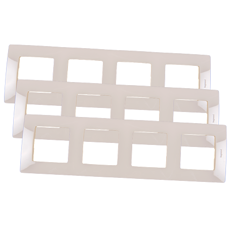 Rama decor 4 module Niloe, Legrand 665014, ivoar