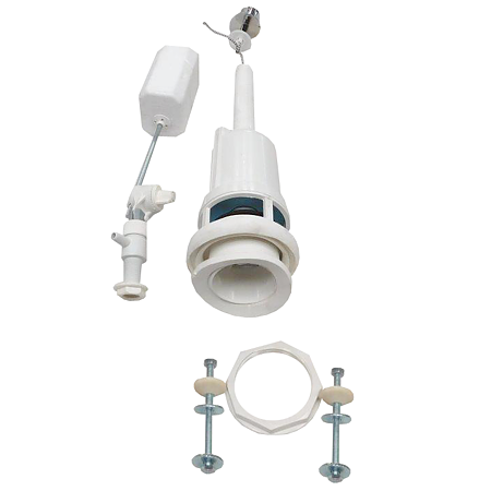 Mecanism WC Wirquin Pro, actionare pneumatica 2", alimentare stanga, plastic Mecanism WC Wirquin Pro, actionare pneumatica 2", alimentare stanga, plastic