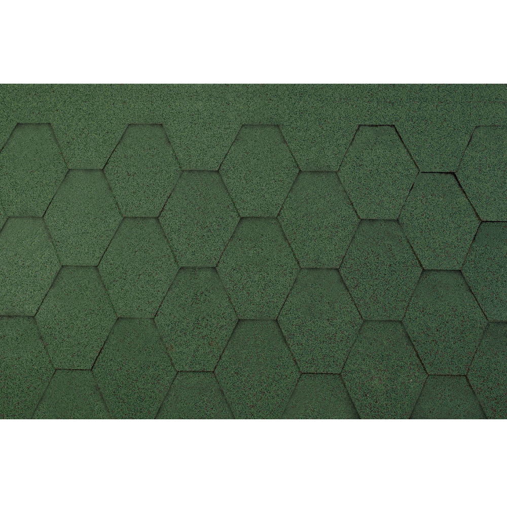 Sindrila Bituminoasa Forma Hexagonala, Verde, 2.61 Mp