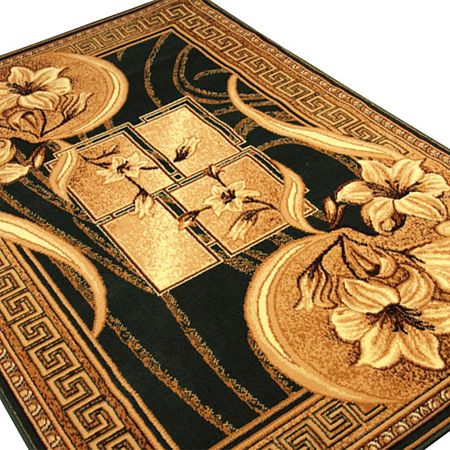 Covor clasic Gold 365/32, polipropilena BCF, verde-bej, 50 x 80 cm Covor clasic Gold 365/32, polipropilena BCF, verde-bej, 50 x 80 cm