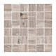Mozaic interior/exterior portelanat Cesarom Rovere, mat, grej, 30 x 30 cm