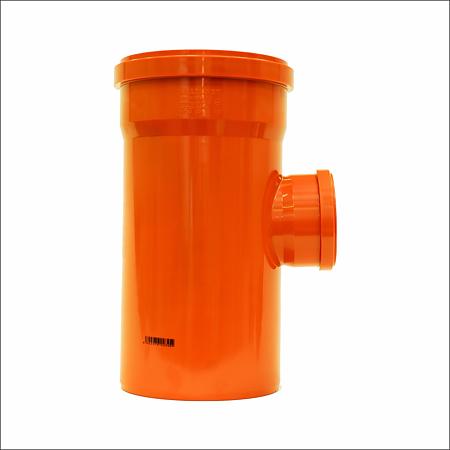 Ramificatie canalizare exterioara PVC Valplast, 87 grade, diametru 125 / 110 mm Ramificatie canalizare exterioara PVC Valplast, 87 grade, diametru 125 / 110 mm