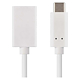 Cablu de date USB A 3.0 - USB C 10 Gbit/s, pvc, alb, 15 cm