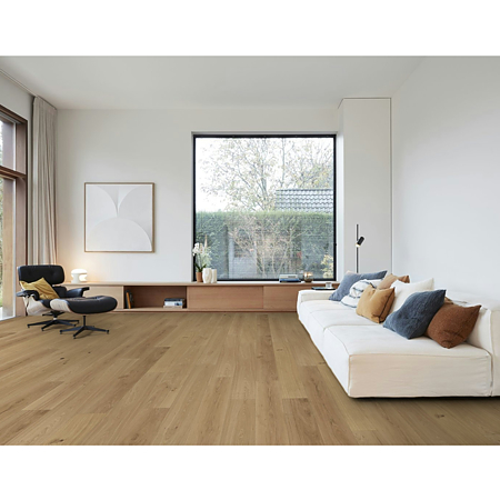 Parchet laminat furniruit 10 mm Parqwood XXL Oak Naturel Chene Berry Alloc, clasa de trafic comercial intens 33, AC5, click BestLoc X-Treme, 2200 x 210 mm