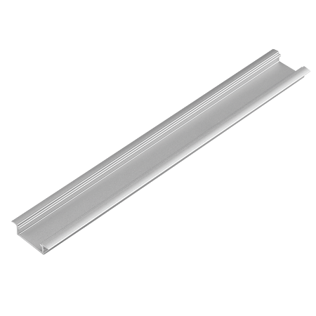 Profil aluminiu LL-03, pentru benzi LED, ingropat, aluminiu natural, 3 m