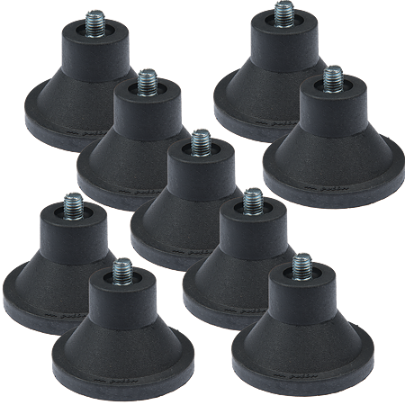 Picior conic negru