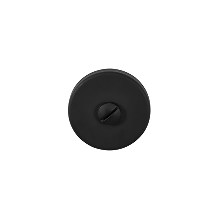 Maner usa WC Gato Clara cu rozeta, 50 mm, aluminiu, negru