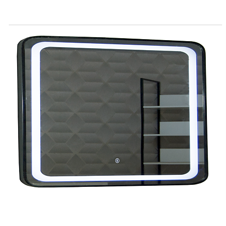 Set Mobilier Seria 750 Badenmob, masca, lavoar, oglinda, alb, 800 mm