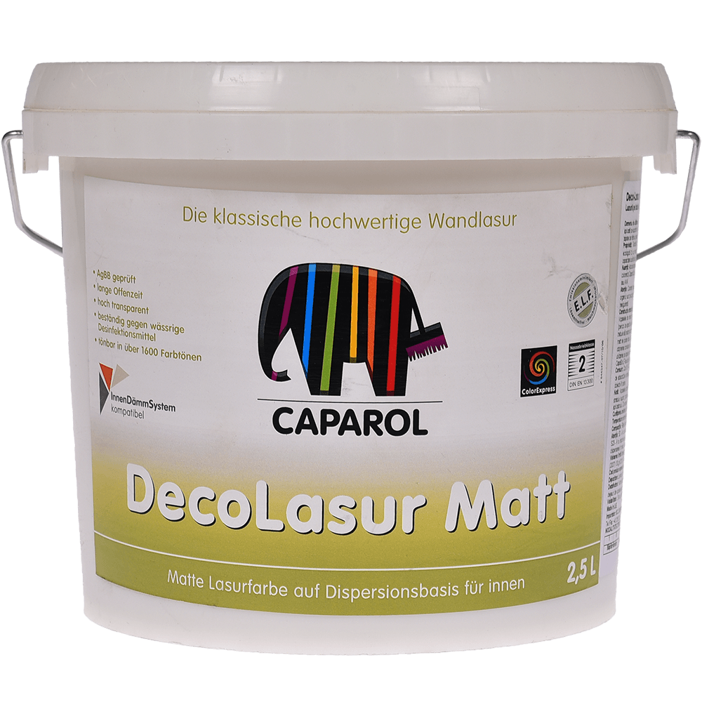 Lazura lucioasa Capadecor DecoLasur Matt, 2,5L