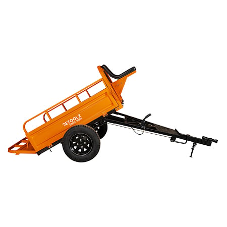 Remorca motocultor Detoolz DZ-M149, otel, 600 kg