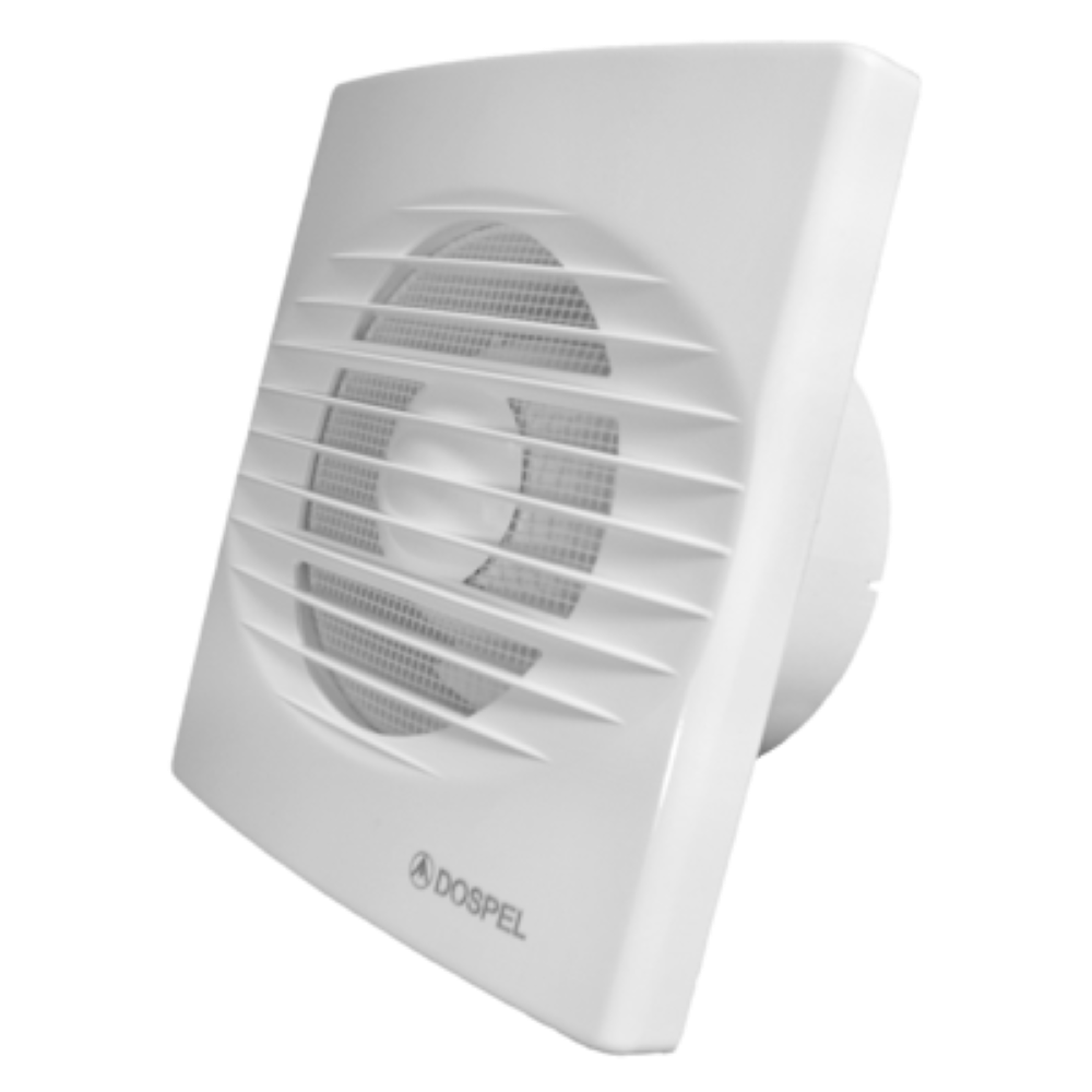 Ventilator axial cu temporizator si senzor de umiditate Rico 120WCH, Dospel, D 120 mm, 17W, alb 120