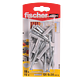 Diblu din nailon cu surub, Fischer SX, 6 x 30 mm, 4,5 x 45 mm, 15 buc