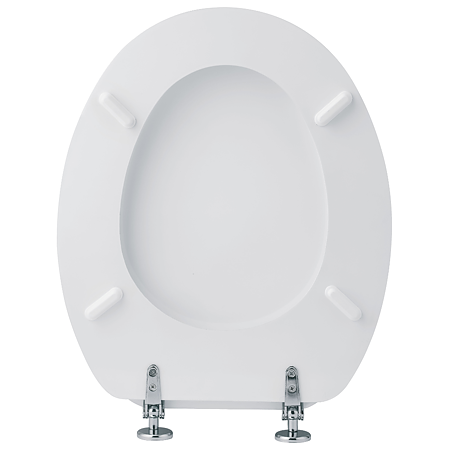 Capac WC Eurociere Legno, lemn, alb, 47.2 x 37.7 cm Capac WC Eurociere Legno, lemn, alb, 47.2 x 37.7 cm