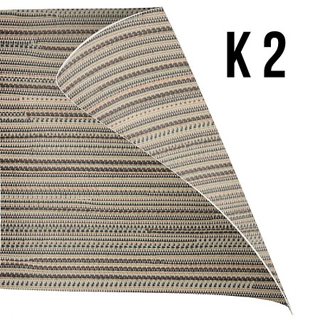 Rulou textil Lariana Vintage Clemfix K2, 65.5 x 160 cm, maro