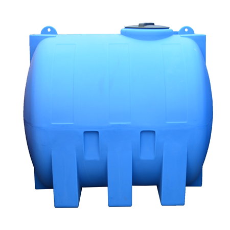 Rezervor apa cilindric orizontal Valrom StockKit, 1500 l, 1500 x 1225 x 1150 mm