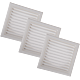 Grila Vents, PVC, alb, 186 x 186 mm