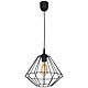 Suspensie Colin, 1xE27, 60 W, metal, negru
