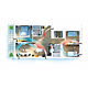 Sistem de ventilatie descentralizat cu recuperare de caldura BSK Zephyr, Wi-Fi, 6.3 W, senzor de temperatura, senzor umiditate, telescopic