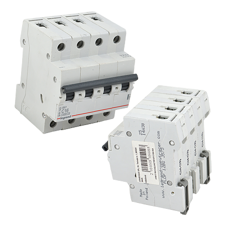 Disjunctor RX3 6000 Legrand 419917, 4P, 16A