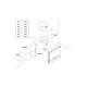Cutie pentru distribuitori-colectori Ferro SZP0, montaj ingropat, otel galvanizat, alb, 580-650 x 385 x 115-180 mm