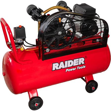 Compresor aer Raider RD-AC17, 1500 W, 8 bar, 100 litri Compresor aer Raider RD-AC17, 1500 W, 8 bar, 100 litri