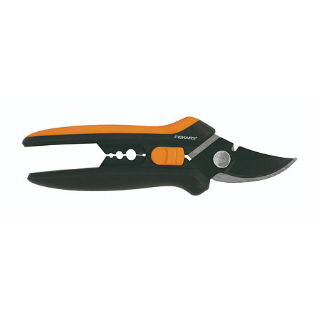 Foarfeca flori Fiskars Solid SP14, 240 mm, negru, portocaliu 
