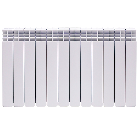 Calorifer aluminiu Innovita Vittoria 600 SET, 960 x 677 mm, 12 elementi, 208 W, alb