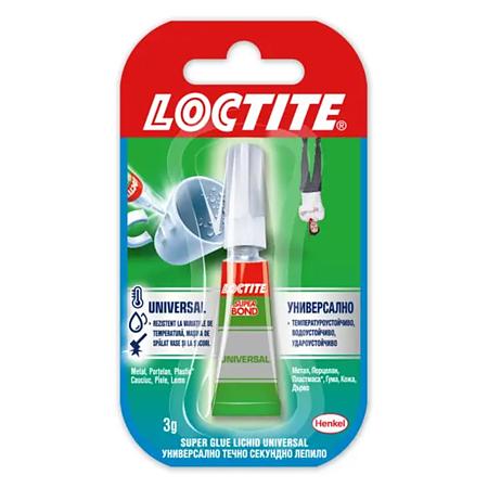 Adeziv universal lichid Loctite, 3 g