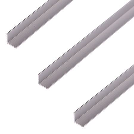 Cornier laturi egale, aluminiu, 10 x 10 x 1 mm, L 2 m Cornier laturi egale, aluminiu, 10 x 10 x 1 mm, L 2 m