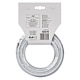 Cablu coaxial Emos CB130/ RG6U, 1 conductor, diametru 1.02 mm, alb, 10 m/colac