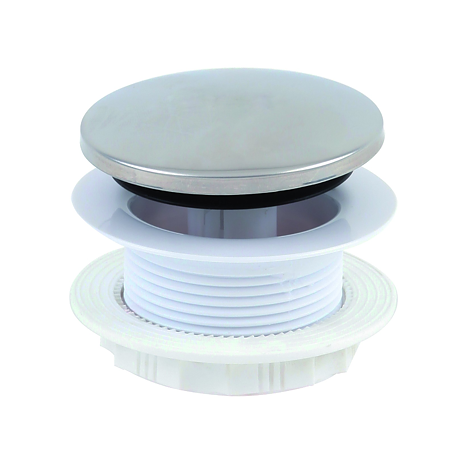 Ventil quick-clac pentru cada/cadita dus Wirquin, polipropilena, crom, 32 mm