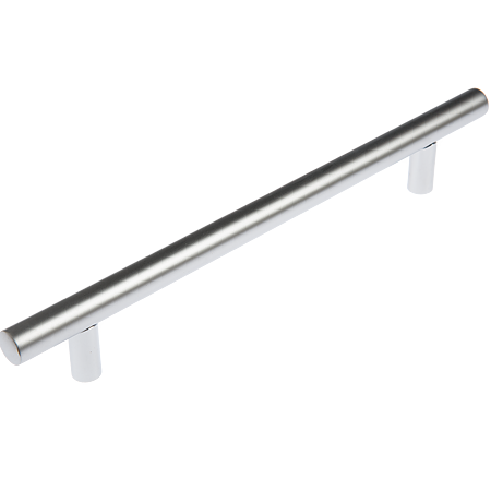 Maner cilindric otel D12 mm, 160 mm, mat-crom