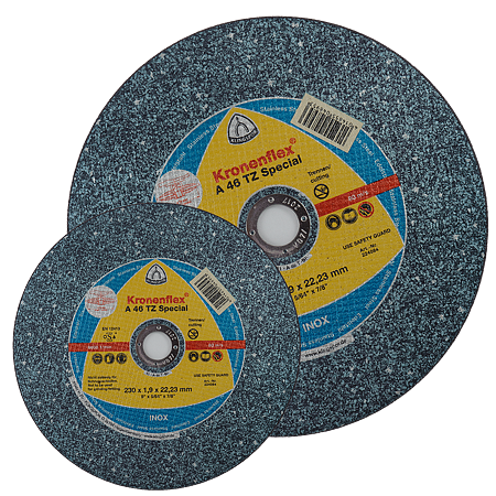 Disc debitare inox, Klingspor A46 TZ Special, 230 x 22.23 x 1,9 mm Disc debitare inox, Klingspor A46 TZ Special, 230 x 22.23 x 1,9 mm