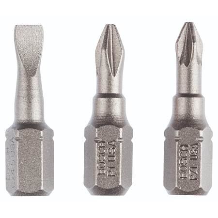 Set mixt biti Bosch  LS/PH1/PZ1, universal, 25 mm