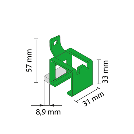 Element de fixare superior Ekonom/Lider/Synchronik/Porta Glass Element de fixare superior Ekonom/Lider/Synchronik/Porta Glass