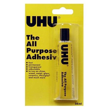 Adeziv universal UHU Twist&Glue, incolor, 35 ml