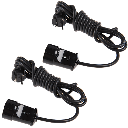 Prelungitor cupla CP Makel 10075, 3 m, negru