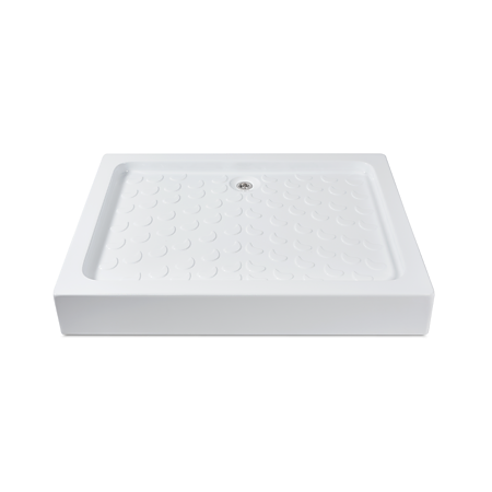Cada de dus Fibrocom, acril, dreptunghiulara, 100 x 80 x 16 cm Cada de dus Fibrocom, acril, dreptunghiulara, 100 x 80 x 16 cm
