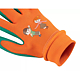 Manusi protective copii Neo Tools, latex, portocaliu/verde, marimea 3