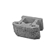 Blochet beton Elis Compac III, gri, 45.7 x 30.5 x 19.8 cm