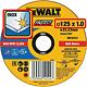 Disc pentru taiere inox, DeWalt DT43902, 125 x 22,23 x 1 mm