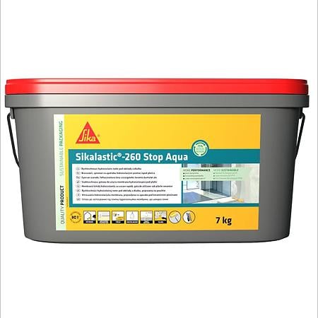 Hidroizolatie pe baza de apa Sikalastic-260 Stop Aqua, 7 kg