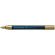 Marker permanent Schneider, varf rotund, 2 mm, cu vopsea aurie