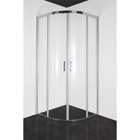 Inchidere dus semirotunda Sanotechnik Elite R80, sticla 6 mm,  80 x 80 x 195 cm