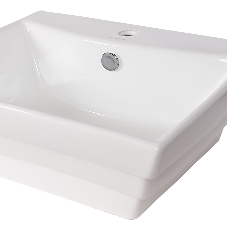 Lavoar dreptunghiular Sanotechnik K2259, montaj blat, ceramica, alb, 50 x 43 x 19 cm Lavoar dreptunghiular Sanotechnik K2259, montaj blat, ceramica, alb, 50 x 43 x 19 cm