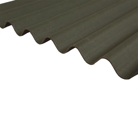 Placa bituminoasa ondulata verde 0.83 x 2 m (11) NC