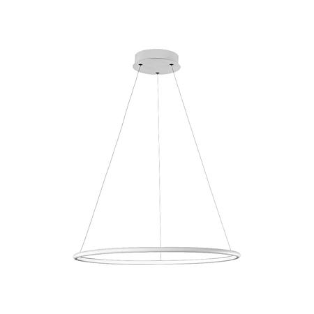 Suspensie led Orion, 22 W, metal/acril, alb