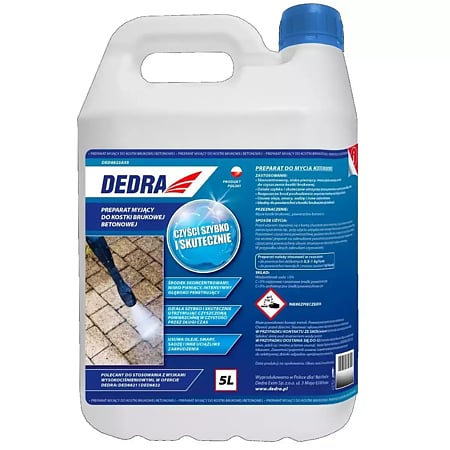 Soutie de curatat pavelele de beton Dedra, 5 l