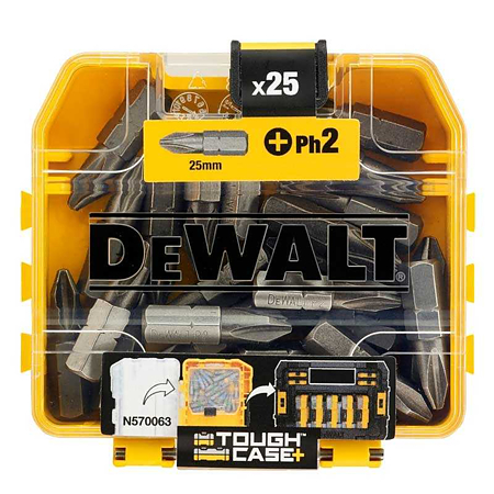 Set capete insurubare PH2 DeWalt DT71522, 25 mm, 25 bucati